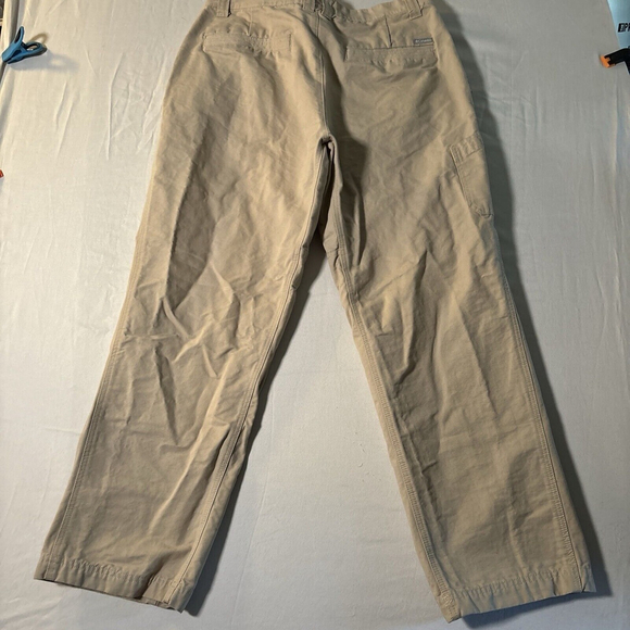 2000s Columbia sportswear khaki pants Mens size 34 x 30 - Picture 7 of 9
